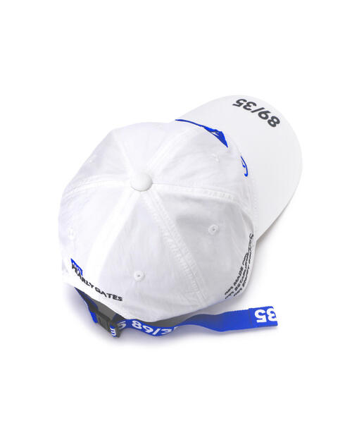 PEARLY GATES(パーリーゲイツ)の「【PEARLY GATES】アンチグラフィックキャップ (UNISEX)(キャップ・レディース・ホワイト/ネイビー/ブルー・FREE)」の5枚目の写真