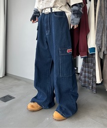 カーゴワイドデニム