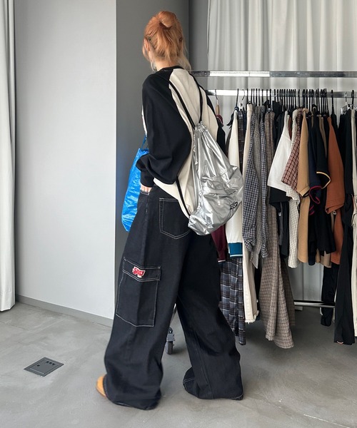 sedacle(セダクル)の「カーゴワイドデニム(デニムパンツ・メンズ・インディゴブルー/ブルー/ブラック・SMALL/MEDIUM/LARGE)」の10枚目の写真