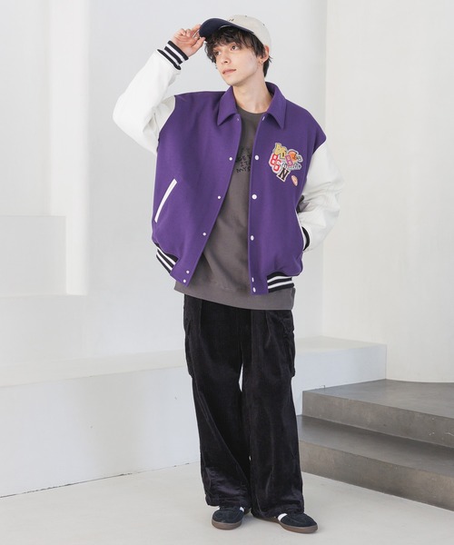 セール】【WOOLLYTEC/ウーリーテック】ロゴワッペン/オーバーサイズ