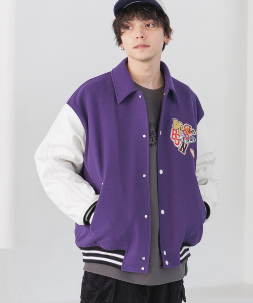 セール】【WOOLLYTEC/ウーリーテック】ロゴワッペン/オーバーサイズ