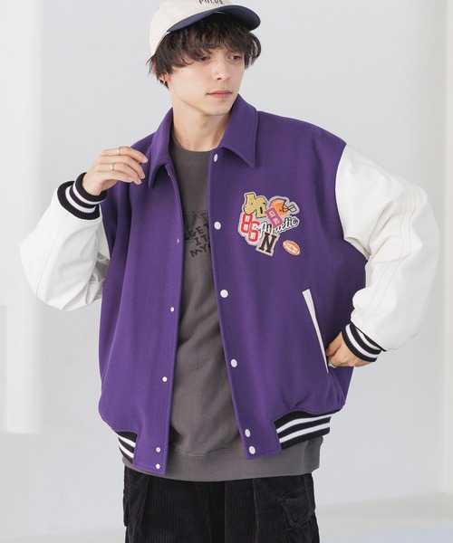 セール】【WOOLLYTEC/ウーリーテック】ロゴワッペン/オーバーサイズ