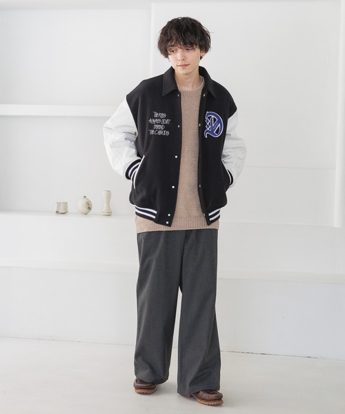 セール】【WOOLLYTEC/ウーリーテック】ロゴワッペン/オーバーサイズ