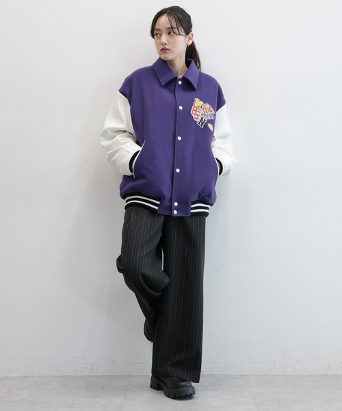 セール】【WOOLLYTEC/ウーリーテック】ロゴワッペン/オーバーサイズ