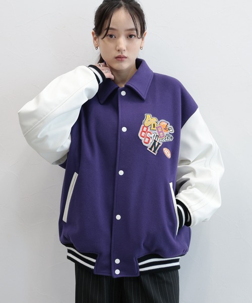 セール】【WOOLLYTEC/ウーリーテック】ロゴワッペン/オーバーサイズ