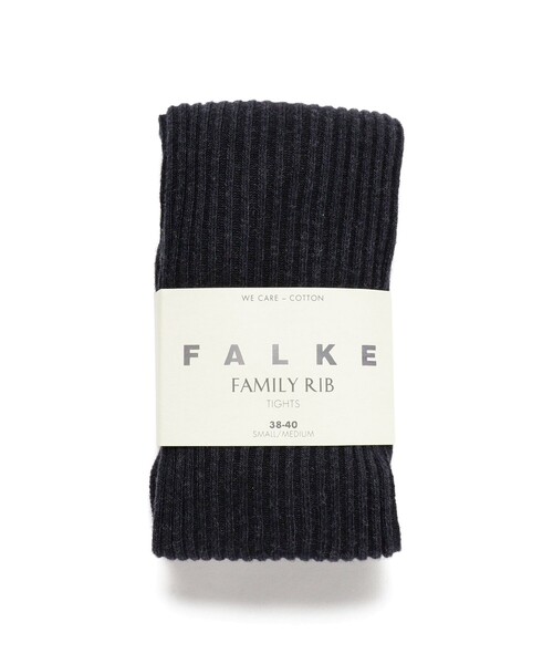 FALKE（ファルケ）の「FALKE / FAMILY RIB TIGHTS（タイツ/ストッキング・レディース・ブラック/グレー/チャコールグレー・S/M）」の3枚目の写真