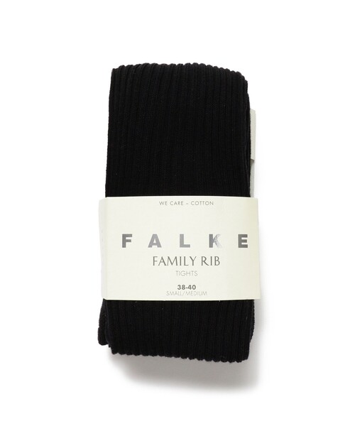FALKE（ファルケ）の「FALKE / FAMILY RIB TIGHTS（タイツ/ストッキング・レディース・ブラック/グレー/チャコールグレー・S/M）」の2枚目の写真
