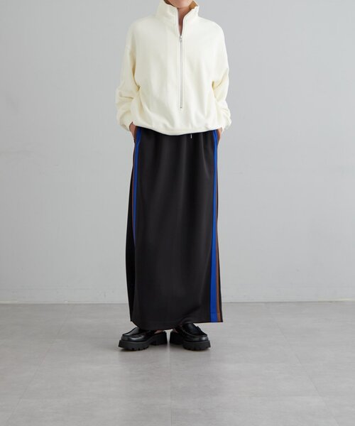 【セール】オーガニックコットンハーフZipスウェット（Tシャツ/カットソー）｜earthy（アーシー）