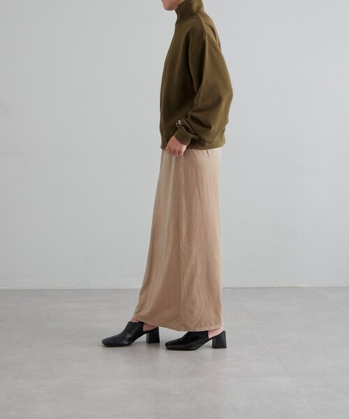 【セール】オーガニックコットンハーフZipスウェット（Tシャツ/カットソー）｜earthy（アーシー）