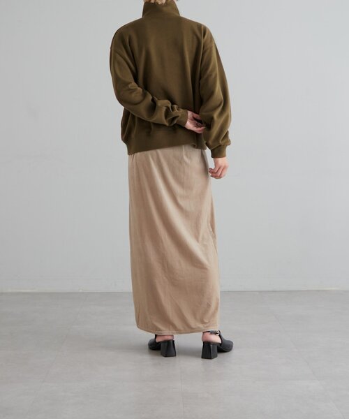 【セール】オーガニックコットンハーフZipスウェット（Tシャツ/カットソー）｜earthy（アーシー）