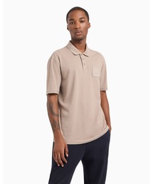ARMANI EXCHANGE | 【A|X アルマーニ エクスチェンジ】＜オンライン限定＞ロゴパッチ 半袖ポロシャツ/REGULAR（ZOZO限定カラー含）(ポロシャツ)