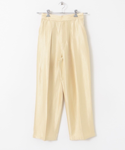 URBAN RESEARCH Sonny Label(アーバンリサーチサニーレーベル)の「シャイニーツイルサテンパンツ(その他パンツ・レディース・ブラウン/イエロー系その他・38/36)」の16枚目の写真