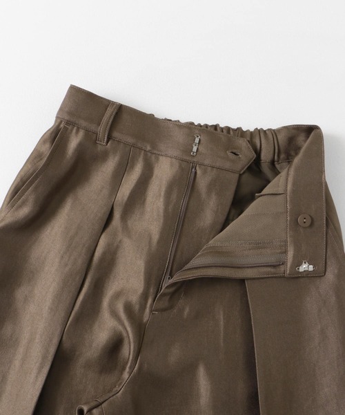 URBAN RESEARCH Sonny Label(アーバンリサーチサニーレーベル)の「シャイニーツイルサテンパンツ(その他パンツ・レディース・ブラウン/イエロー系その他・38/36)」の18枚目の写真