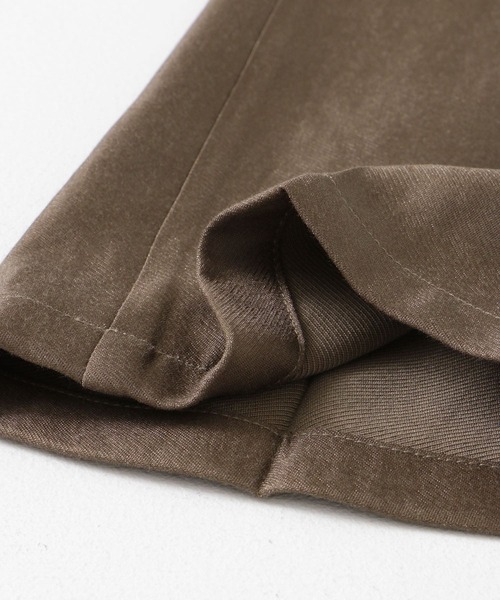 URBAN RESEARCH Sonny Label(アーバンリサーチサニーレーベル)の「シャイニーツイルサテンパンツ(その他パンツ・レディース・ブラウン/イエロー系その他・38/36)」の20枚目の写真