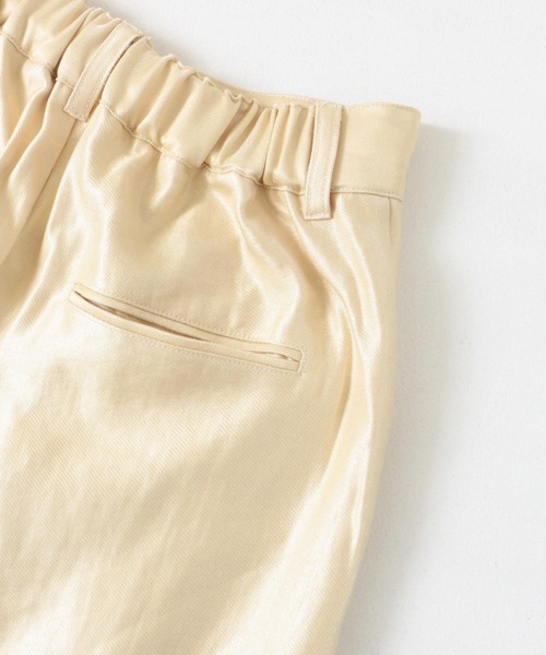 URBAN RESEARCH Sonny Label(アーバンリサーチサニーレーベル)の「シャイニーツイルサテンパンツ(その他パンツ・レディース・ブラウン/イエロー系その他・38/36)」の21枚目の写真