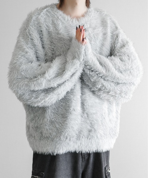 KUUUPY フェザーヤーンショートニット S KUUUPY（クーピー）の「Feather Yarn Short Knit - フェザーヤーン