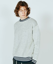 SUNNY SPORTS / サニースポーツ BIRD’S EYE CREW SWEATER バーズアイ クルーネック セーター