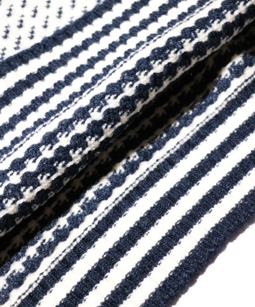 SUNNY SPORTS(サニースポーツ)の「SUNNY SPORTS / サニースポーツ BIRD’S EYE CREW SWEATER バーズアイ クルーネック セーター(ニット/セーター・メンズ・ホワイト/ネイビー/チャコールグレー・MEDIUM/LARGE/X-SMALL)」の16枚目の写真