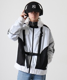 Cyber nylon BIG blouson / サイバー切替ナイロンBIGブルゾン unisex