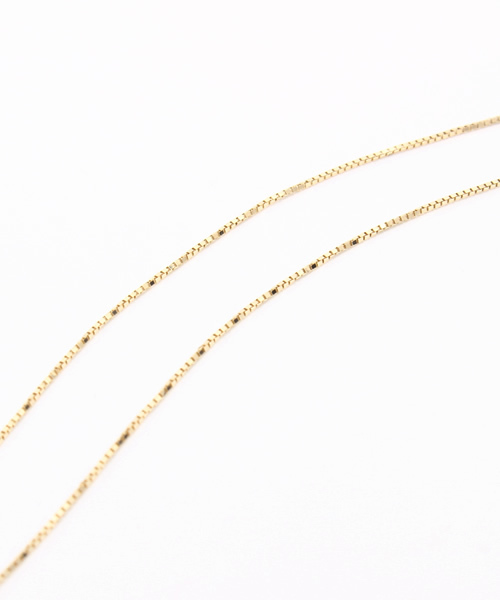 agete（アガット）の「K10ネックレスチェーン（10153115009）（ネックレス・レディース・ゴールド・FREE）」の3枚目の写真