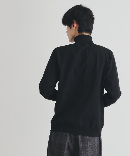 THE SHOP TK (ザ ショップ ティーケー )の「◆ライトポリタートルニット(ニット/セーター・メンズ・ブラック/ブラウン系その他/チャコールグレー・04/02/03)」の5枚目の写真