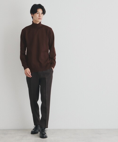 THE SHOP TK (ザ ショップ ティーケー )の「◆ライトポリタートルニット(ニット/セーター・メンズ・ブラック/ブラウン系その他/チャコールグレー・04/02/03)」の10枚目の写真