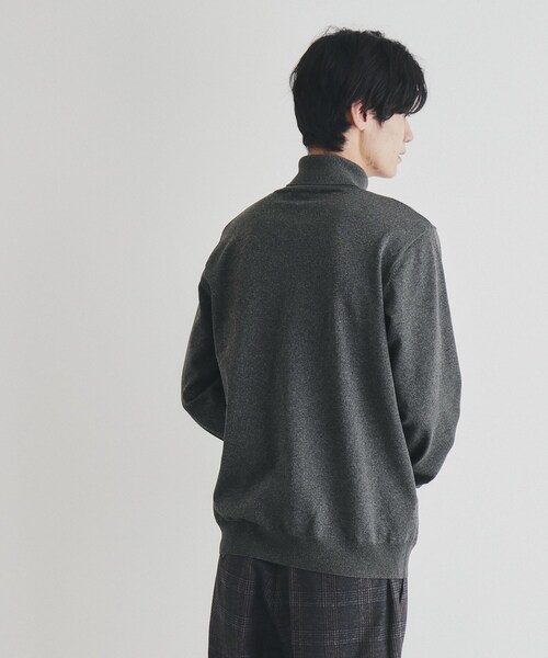 THE SHOP TK (ザ ショップ ティーケー )の「◆ライトポリタートルニット(ニット/セーター・メンズ・ブラック/ブラウン系その他/チャコールグレー・04/02/03)」の13枚目の写真