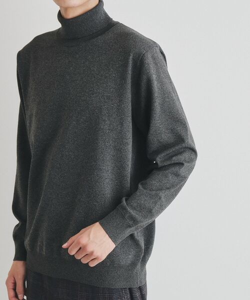 THE SHOP TK (ザ ショップ ティーケー )の「◆ライトポリタートルニット(ニット/セーター・メンズ・ブラック/ブラウン系その他/チャコールグレー・04/02/03)」の20枚目の写真