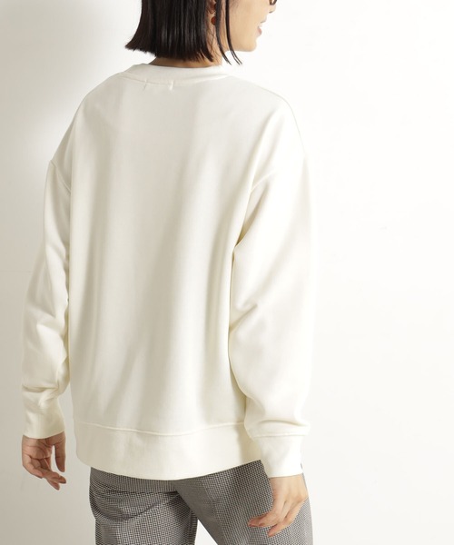 FOUND GOOD（ファウンドグッド）の「サイドZIPクリーンウラケ（スウェット・レディース・ブラウン系3/ブルー系2/アイボリー/ブラック/グレー系5・S/L/M）」の18枚目の写真