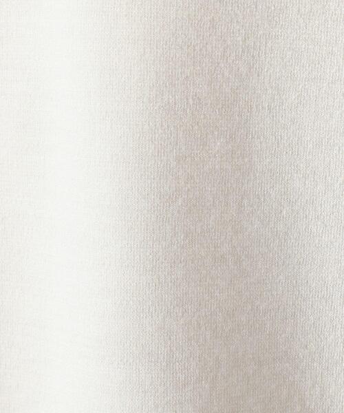 TAKEO KIKUCHI（タケオキクチ）の「【Sサイズ～】ウールブレンド ポンチ カットソー（Tシャツ/カットソー・メンズ・ボルドー/チャコールグレー/ホワイト系・01/02/03/04）」の8枚目の写真