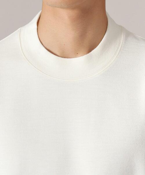 TAKEO KIKUCHI（タケオキクチ）の「【Sサイズ～】ウールブレンド ポンチ カットソー（Tシャツ/カットソー・メンズ・ボルドー/チャコールグレー/ホワイト系・01/02/03/04）」の20枚目の写真