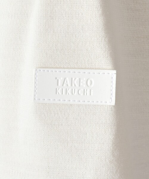 TAKEO KIKUCHI（タケオキクチ）の「【Sサイズ～】ウールブレンド ポンチ カットソー（Tシャツ/カットソー・メンズ・ボルドー/チャコールグレー/ホワイト系・01/02/03/04）」の22枚目の写真