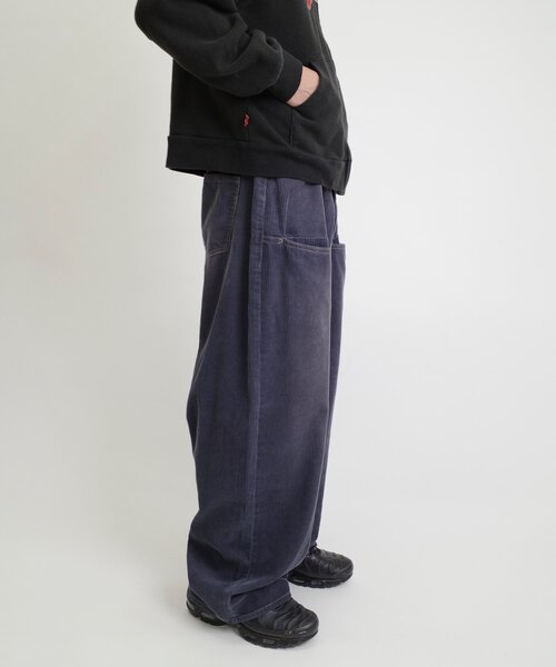 セール】【UNISEX/サイズ展開あり】コーデュロイスラポケパンツ