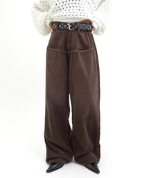 【UNISEX/サイズ展開あり】コーデュロイスラポケパンツ