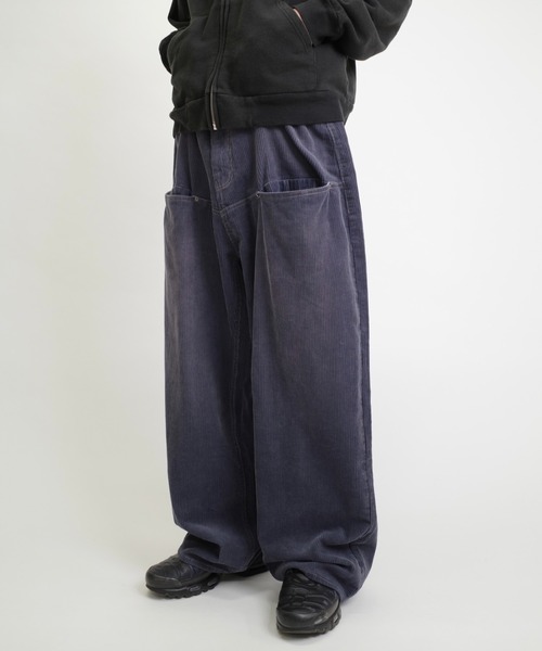 WHO'S WHO gallery(フーズフーギャラリー)の「【UNISEX/サイズ展開あり】コーデュロイスラポケパンツ(その他パンツ・レディース・グレー/ブラウン/グレー系その他2/ブラック系その他/ブラウン系その他2/ブラック/グレー系その他/ブラウン系その他/ブラック系その他2・SMALL/X-LARGE/MEDIUM)」の1枚目の写真