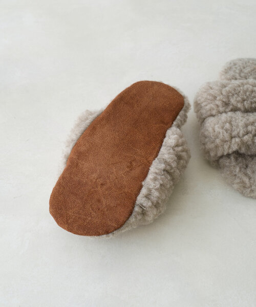 BIRTHDAY BAR(バースデイバー)の「【SAHIR サヒール】Wool roomshoes(ルームシューズ/スリッパ・レディース・グレー/ブルー・0)」の9枚目の写真