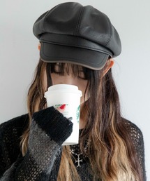 WEGO | WEGO/ヴィンテージPUキャスケット(キャスケット)