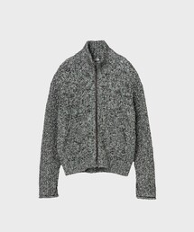 【saby/サバイ】ARAN ZIP SWEATER