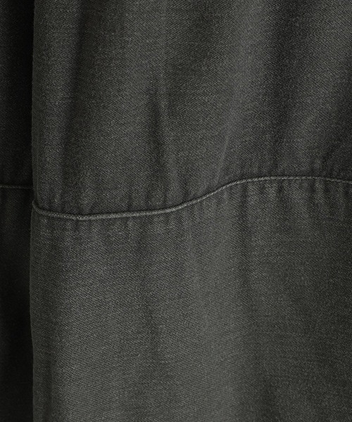 GOLD（ゴールド）の「東洋エンタープライズ GOLD / ゴールド：LIGHT BACKSATIN EASY CARGO PANTS：24B-GL42470[MUS]（カーゴパンツ・メンズ・ブラック・S/M）」の7枚目の写真