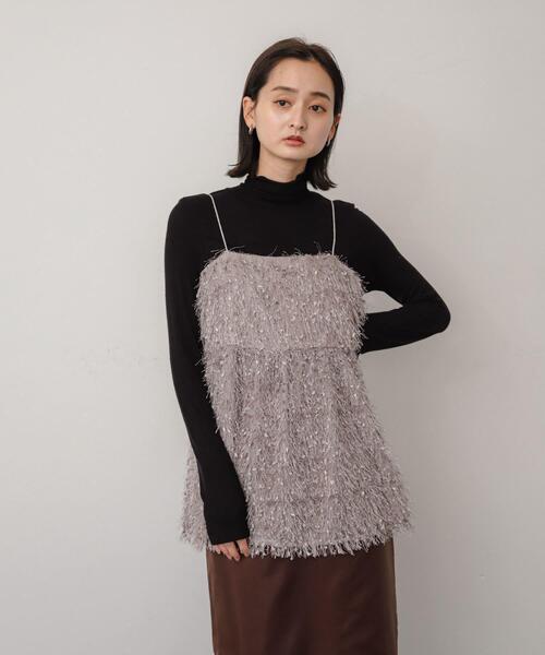 セール】フェザーフリンジキャミビスチェ（その他トップス）｜SENSE OF