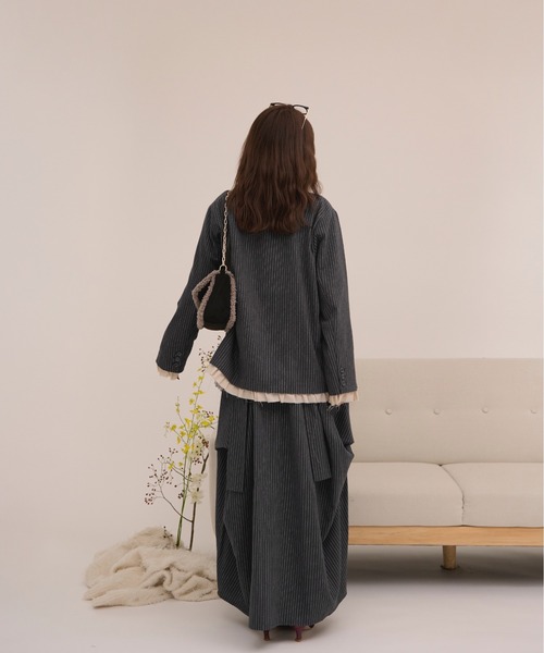 random drape camisole one-piece / ランダムドレープキャミ
