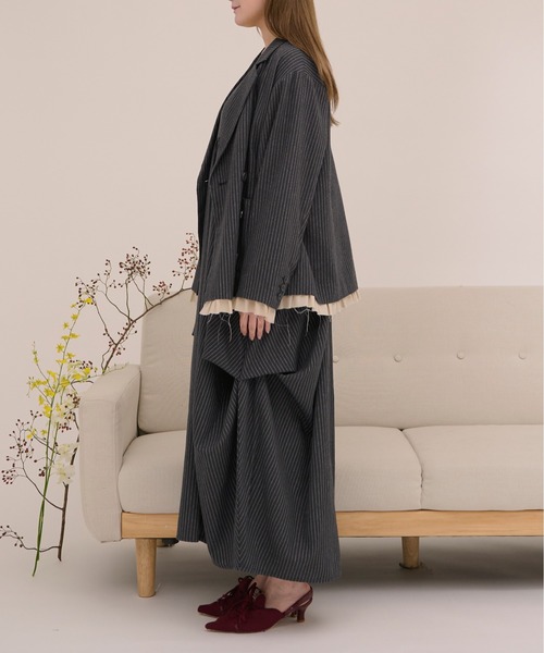 random drape camisole one-piece / ランダムドレープキャミ