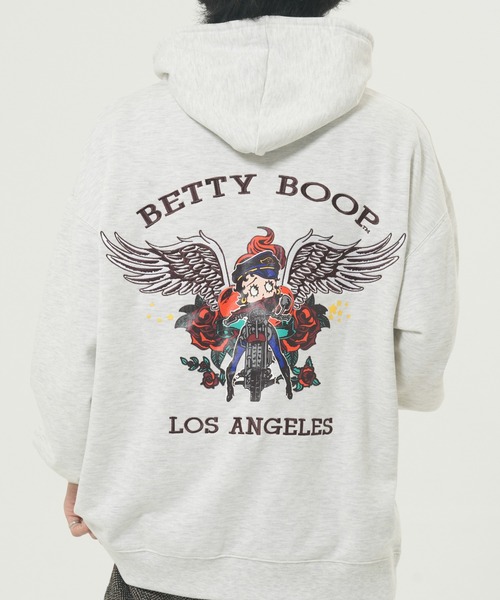 BETTY ウイングバイクプルパーカー(M1)（パーカー）｜BETTY BOOP（ベティ・ブープ）