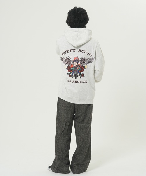 BETTY ウイングバイクプルパーカー(M1)（パーカー）｜BETTY BOOP（ベティ・ブープ）