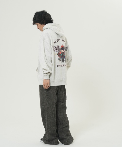 BETTY ウイングバイクプルパーカー(M1)（パーカー）｜BETTY BOOP（ベティ・ブープ）