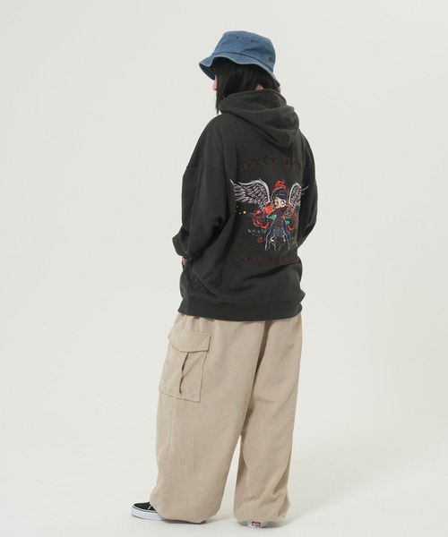 BETTY ウイングバイクプルパーカー(M1)（パーカー）｜BETTY BOOP（ベティ・ブープ）