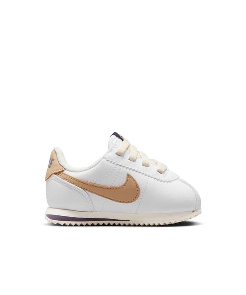 NIKE（ナイキ）の「《親子コーデ対応商品》ナイキ コルテッツ イージーオン ベビーシューズ / Nike Cortez EasyOn Baby/Toddler Shoes DM0952-109 White（スニーカー・キッズ・ホワイト系その他4・8/9/10/11/12/13）」の5枚目の写真