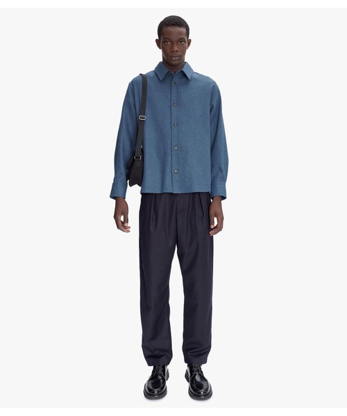 A.P.C.（アーペーセー）の「SURCHEMISE BOBBY（シャツ/ブラウス・メンズ・ブルー・XS/S/M）」の4枚目の写真