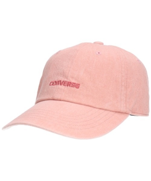 CONVERSE(コンバース)の「CONVERSE/コンバース CNM PIGMNET LOW CAP(キャップ・メンズ・ベージュ/レッド/ライトブルー/ブラック・57~59cm)」の4枚目の写真