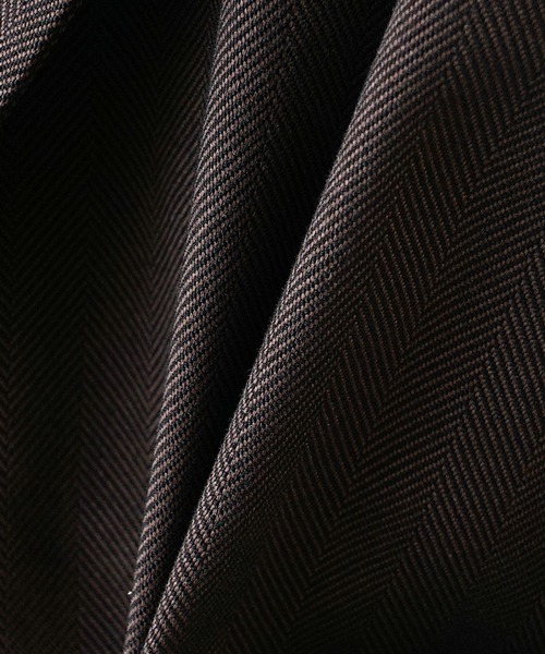 MinoriTY(マイノリティ)の「【MinoriTY】レトロツイードWテーラードジャケット メンズ オーバーサイズ 秋服(テーラードジャケット・メンズ・ブラック/チャコール/ネイビー/ブラウン・S/M/L)」の5枚目の写真
